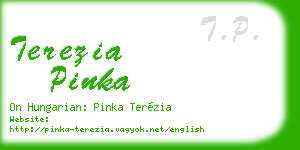 terezia pinka business card
